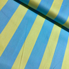 Japanese Linen / Kokka / Thick Stripes / Blue and Green / JLF-K-12