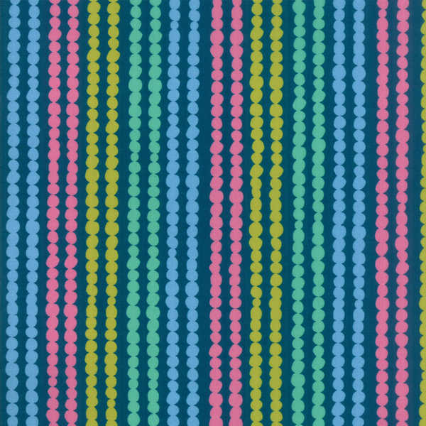  Moda Fabrics - Growing Beautiful / Stripe / Blue / 11836-11