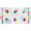 Moda Fabrics - Modern Colorbox / Zen Chic /  Geometric Background / Multi Color / 1640-11
