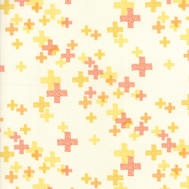  Moda Fabrics - Modern Colorbox / Zen Chic / Cross / Yellow / 1644-17