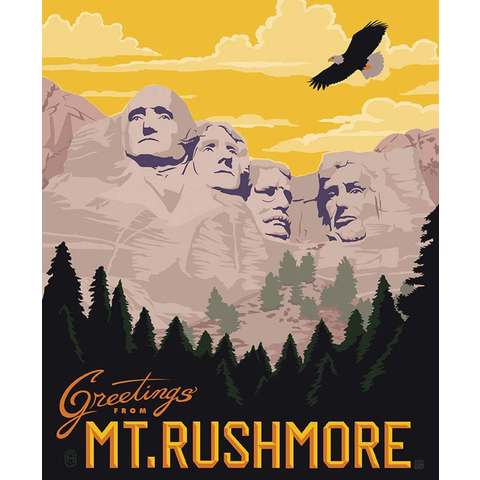 RB - PANEL / Destination / Mt. Rushmore / P10165-RUSHMORE