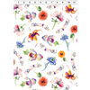 Clothworks - Flower Talk - Masha D'yans - Fun Floral / White / y3009-1
