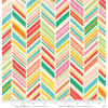 Moda Fabrics - Painted Garden / Chevrons / 11813-11