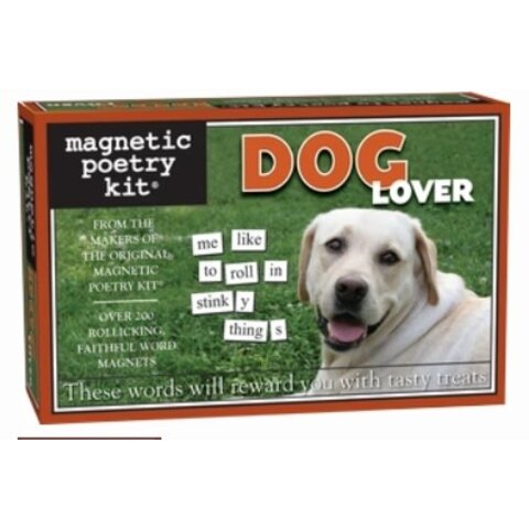 Magnetic Poetry Kit / Dog Lover