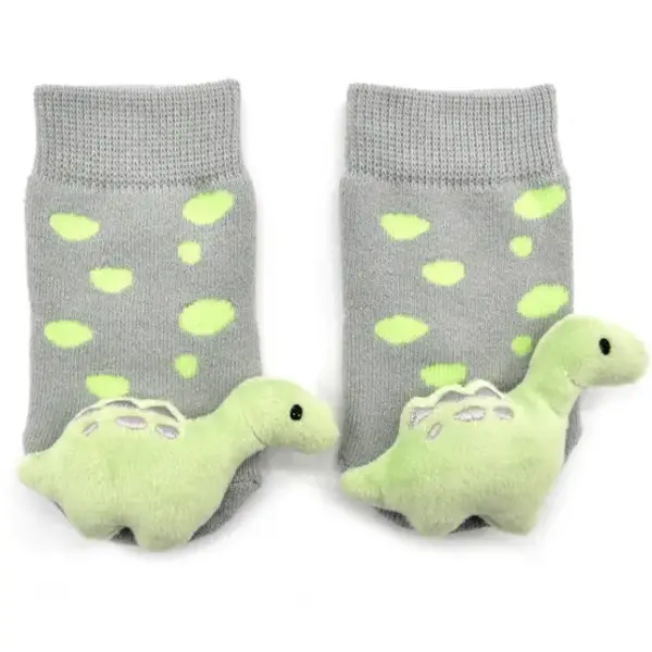  Boogie Toes - Baby Rattle Socks / Dino  (1-2year)