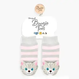  Boogie Toes - Baby Rattle Socks / Kitty (1-2year)