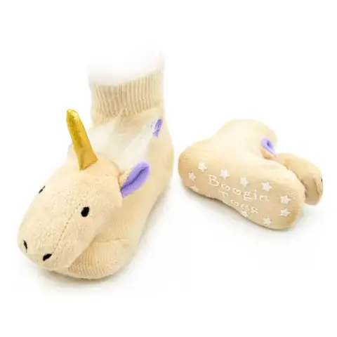 Boogie Toes - Baby Rattle Socks / Unicorn (1-2year)