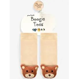  Boogie Toes - Baby Rattle Socks / Bear (1-2year)