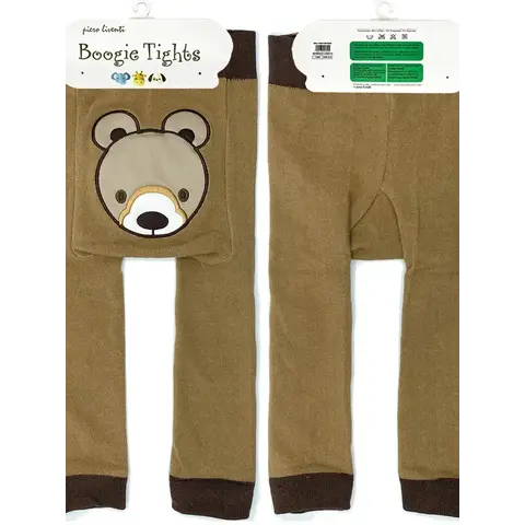 Boogie Toes - Gift Set / Rattle Socks and Leggings / 6-12 Months / Bear