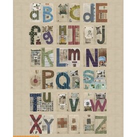  PANEL - Marcia Derse - Studio Alphabet    (54x42in)