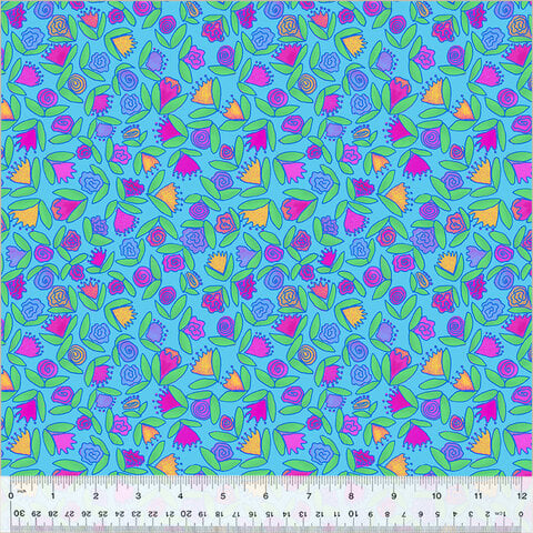 Goodness Gracious - Little Ditsy Flowers / 53915-8 / Blue