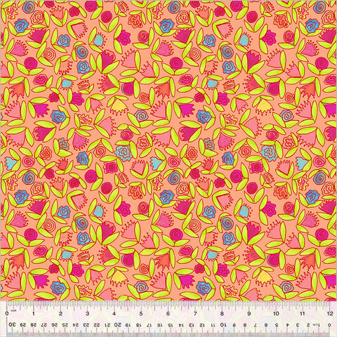 Goodness Gracious - Little Ditsy Flowers / 53915-14 / Peach
