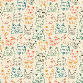 Art Gallery Fabrics Art Gallery Fabrics - Timberline / Hello Fox Birch  TMB58203