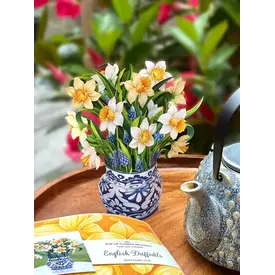  Freshcut Paper MINI Card - English Daffodils
