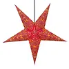 Om Gallery - Paper Star Lanterns - Tangerine