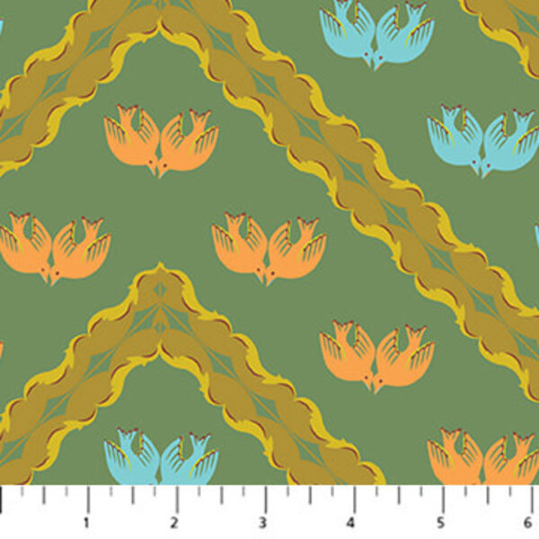 Kathy Doughty Kathy Doughty - Trade Winds - 90861-70 Love Dove - Moss