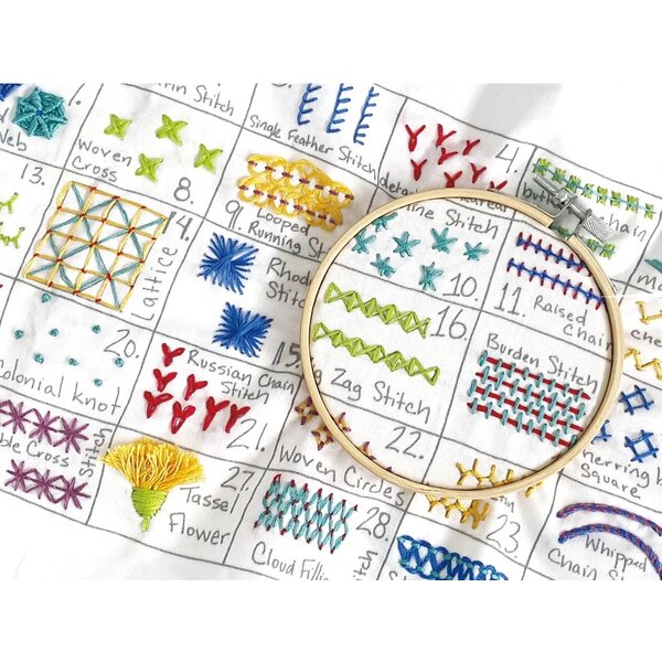  Embroidery 30 Day Sampler / Jennifer Heynen / Volume 2