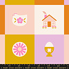 Ruby Star - Picture Book / Memory Cards /  Turmeric / RS 3068 12