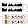 Cheeky Color Changing Coffee Mugs Cats