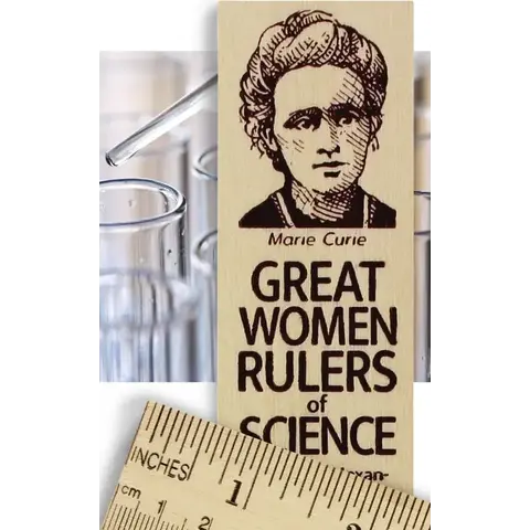 Rulers Of The World - Women In Science (12" Ruler)