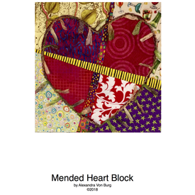  Alexandra Von Burg Pattern Mended heart