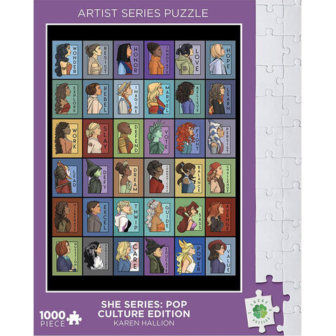 Lucky Puzzle - She Series / Pop Culture Edition / 1000pc