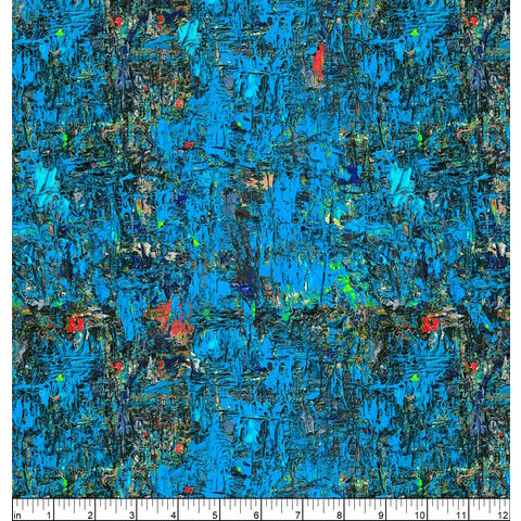 Paula Nadelstern -  Poured Color - Impressions Blue/Red