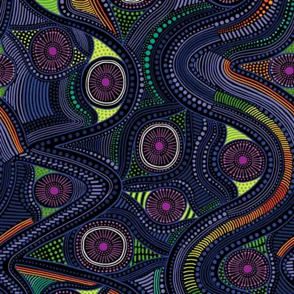 Paintbrush Studio Paintbrush Studios - Walkabout 2 /  12014411  River Sight - Purple