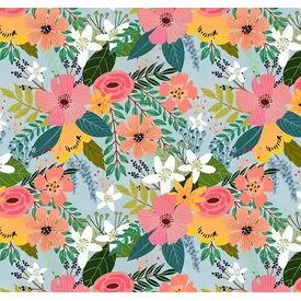 Mia Charro Mia Charro - Farm Friends / Floral - PWMC001.XBLUE
