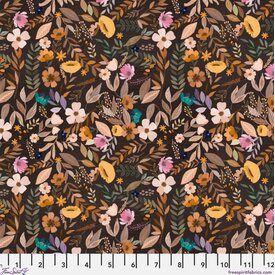 Mia Charro Mia Charro - Autumn Friends / Evening Flowers / Dark Brown / PWMC034