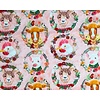 Mia Charro - Farm Friends / Tossed Badges in Peach / PWMC007-XPEACH
