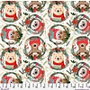 Mia Charro - Christmas Squad /  Fuzzy Friends Tossed in Ivory / PWMC012-XIVORY