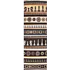 QT Fabrics -Checkmate / Chess Stripe