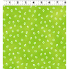 Laurel Burch - Kindred Canines /  Paw Prints /  Y3711-19M / Dark Lime Metallic