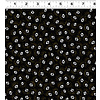 Laurel Burch - Kindred Canines /  Paw Prints / Y3711-3M / Black Metallic
