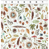 Clothworks - Autumnity / Nature Trail / Y3863-1 White