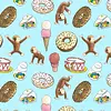 Springs Creative Fabrics - Curious George Party