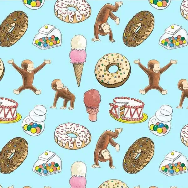  Springs Creative Fabrics - Curious George Party