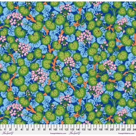 Kaffe Fassett Kaffe Fassett -  Climbing Geraniums / PWPJ110 -BLUE