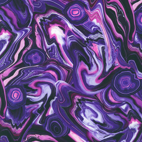 Robert Kaufman Fabrics The Gem Collector Marble Swirl / Amethyst /   21292 20