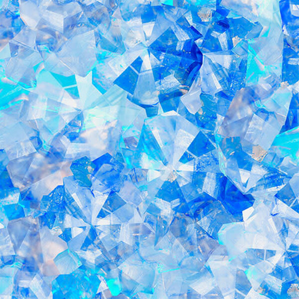 Robert Kaufman Robert Kaufman Fabrics - The Gem Collector /  Crystal Close-Up - Powder Blue