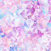 Robert Kaufman Fabrics - The Gem Collector /  Crystal Close-Up -Pastel Pink