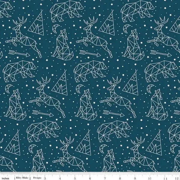 Dear Stella Riley Blake -Adventure is Calling  / Stargazing /  Navy