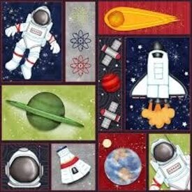 Henry Glass Henry Glass - PANEL / 24in X WOF / Space Walk