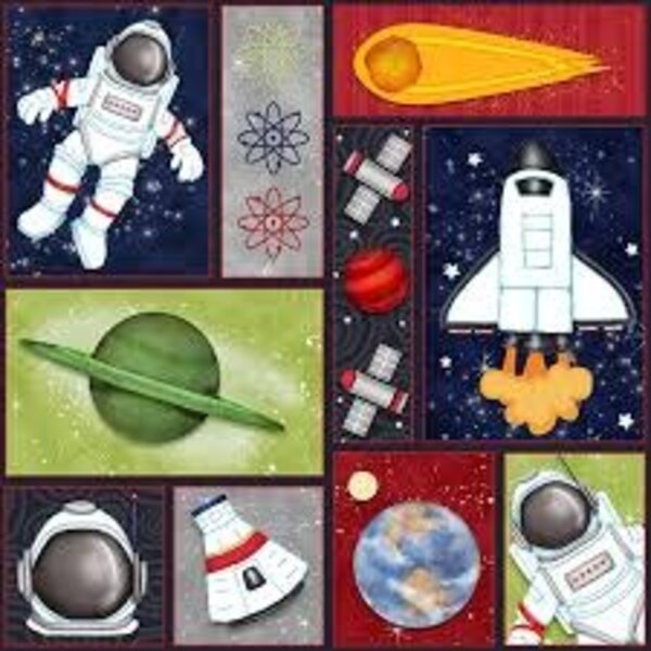 Henry Glass Henry Glass - PANEL / 24in X WOF / Space Walk