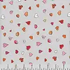 Clothworks - Anita Jeram  / From The Heart / Hearts / Grey / 3360-5