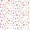 Clothworks - Anita Jeram  / From The Heart / Hearts / White / Y3360-1