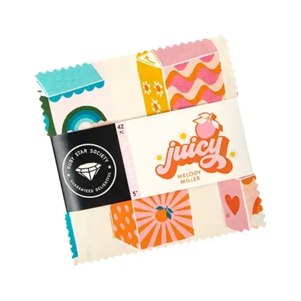 Ruby Star Ruby Star - Juicy   /  Charm Pack  (5inX5in) 42pc