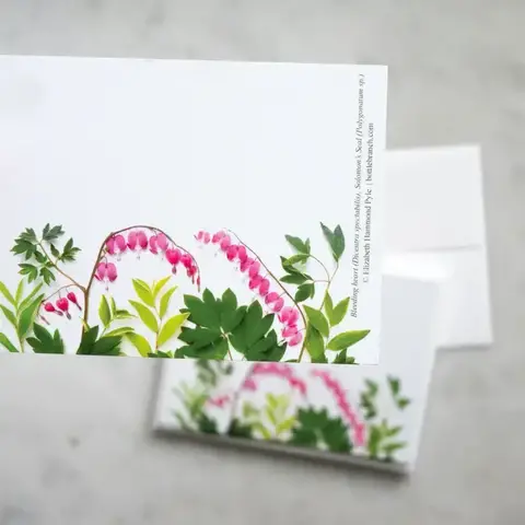 Bottle Branch - Flat Card Set - Bleeding Hearts (8 Cards)