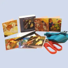  Annabel Langrish - Mini Gift Size Card Set / 6pc / Romantic